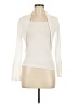 Belle Poque Ivory Long Sleeve Top Size M - photo 1