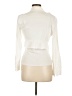 Belle Poque Ivory Long Sleeve Top Size M - photo 2