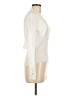Belle Poque Ivory Long Sleeve Top Size M - photo 4