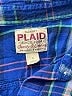 Old Navy 100% Cotton Plaid Blue Long Sleeve Button-Down Shirt Size XL - photo 7