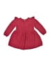Carter's 100% Cotton Burgundy Dress 3-6 MO / 6 MO - photo 2