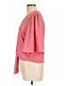 1.State 100% Polyester Pink 3/4 Sleeve Blouse Size L - photo 5
