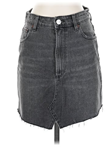 Zara Denim Skirt (view 1)