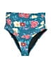 Cupshe Floral Teal Swimsuit Bottoms Size S - photo 1