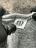 Gap Solid Gray Casual Dress Size S - photo 7