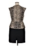 Studio M Animal Print Black Cocktail Dress Size 14 - photo 2