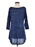 Azules Blue 3/4 Sleeve Top Size M - photo 2