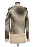 Theory 100% Wool Houndstooth Tan Wool Pullover Sweater Size P (petite) - photo 2