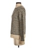 Theory 100% Wool Houndstooth Tan Wool Pullover Sweater Size P (petite) - photo 5