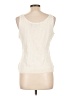 St. John Ivory Sleeveless Top Size L - photo 2