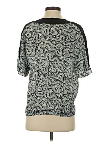 A.L.C. Short Sleeve Silk Top (view 2)