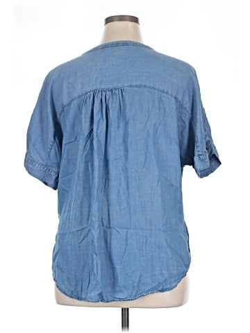 Sharagano Short Sleeve Blouse (view 2)
