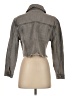 Indigo Thread Co. Gray Denim Jacket Size S - photo 2