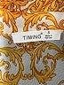 Timing Orange 3/4 Sleeve Blouse Size S - photo 7