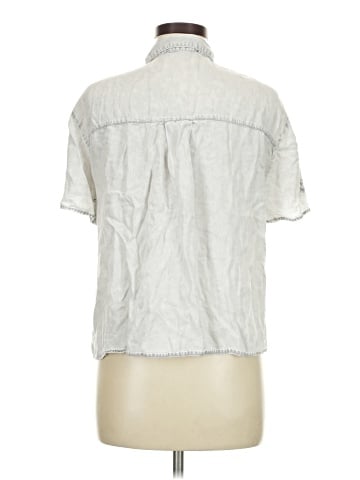 Jane and Delancey Short Sleeve Button-Down Shirt (view 2)