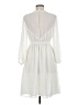 ModCloth 100% Polyester Ivory Casual Dress Size M - photo 2