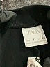 Zara Solid Black Casual Pants Size 7 - photo 3
