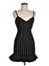 Forever 21 Stripes Black Cocktail Dress Size M - photo 1