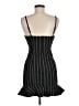 Forever 21 Stripes Black Cocktail Dress Size M - photo 2