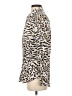 Equipment 100% Silk Animal Print Ivory Long Sleeve Silk Top Size XS - photo 5