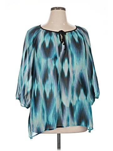Zac & Rachel 3/4 Sleeve Blouse (view 1)