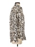 Equipment 100% Silk Animal Print Ivory Long Sleeve Silk Top Size XS - photo 4