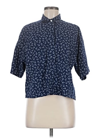 Diane von Furstenberg Short Sleeve Blouse (view 1)