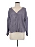 Out From Under Gray Long Sleeve Blouse Size M - photo 1
