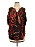 AUW Red Sleeveless Blouse Size L - photo 1
