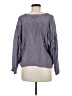 Out From Under Gray Long Sleeve Blouse Size M - photo 2