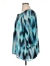 Zac & Rachel 100% Polyester Teal 3/4 Sleeve Blouse Size 1X - photo 5