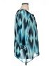 Zac & Rachel 100% Polyester Teal 3/4 Sleeve Blouse Size 1X - photo 4