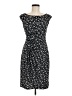 Connected Apparel Polka Dots Black Cocktail Dress Size 8 (petite) - photo 1