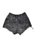 Zara Black Denim Shorts Size 8 - photo 2