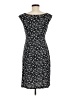 Connected Apparel Polka Dots Black Cocktail Dress Size 8 (petite) - photo 2