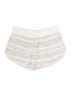 Athleta 100% Linen Stripes Ivory Athletic Shorts Size 8 - photo 2