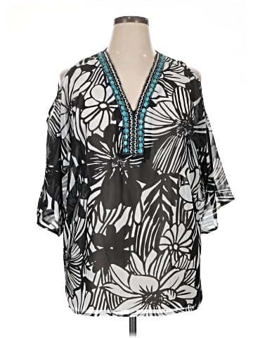 Melissa Paige 3/4 Sleeve Blouse (view 1)