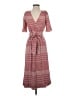Joie 100% Polyester Red Casual Dress Size 0 - photo 1