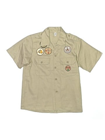 Assorted Brands Short Sleeve Button-Down Shirt (view 1)