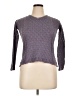 Garnet Hill 100% Cotton Purple Pullover Sweater Size XL - photo 1