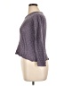 Garnet Hill 100% Cotton Purple Pullover Sweater Size XL - photo 5