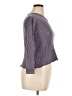 Garnet Hill 100% Cotton Purple Pullover Sweater Size XL - photo 4