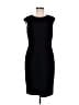 Kasper Solid Black Cocktail Dress Size 8 - photo 1