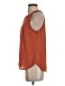 J.Crew 100% Polyester Orange Sleeveless Blouse Size 4 - photo 5