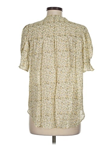 Rose + Olive Short Sleeve Blouse (view 2)
