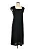 Parallel Solid Black Casual Dress Size M - photo 1