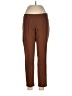 Eileen Fisher Solid Brown Casual Pants Size M - photo 1