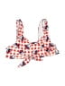 Disney Checkered-gingham Red Two Piece Swimsuit Size M (kids) - photo 1