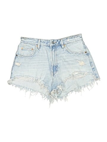 Zara Denim Shorts (view 1)