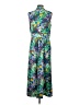 Anthony Richards Tropical Green Casual Dress Size L - photo 2
